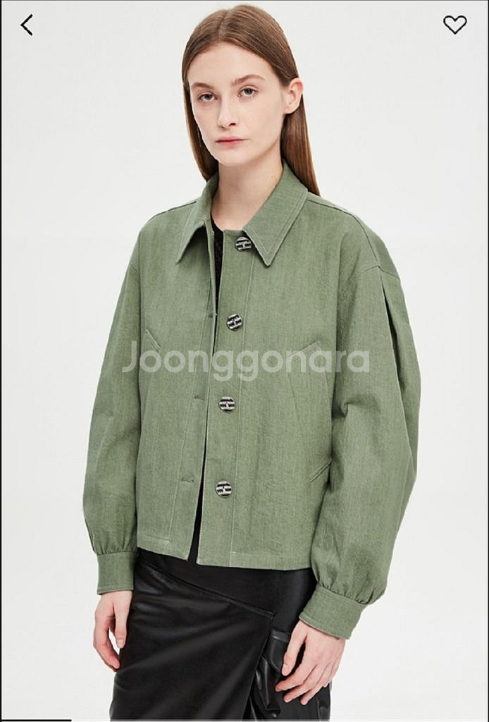 한섬 타임 데님 자켓 청자켓 아우터 랑방 마인 시스템--1