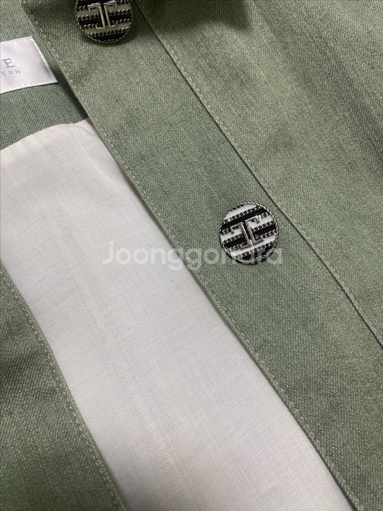 한섬 타임 데님 자켓 청자켓 아우터 랑방 마인 시스템--3