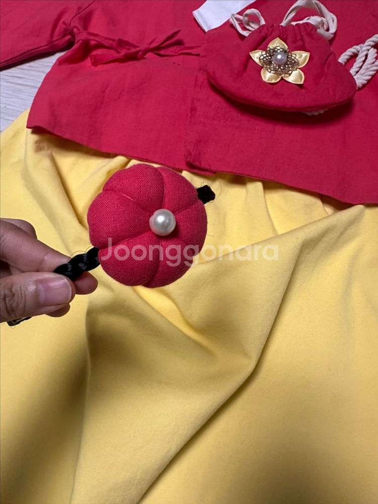 아이니니 여아 한복 XL사이즈 판매--2