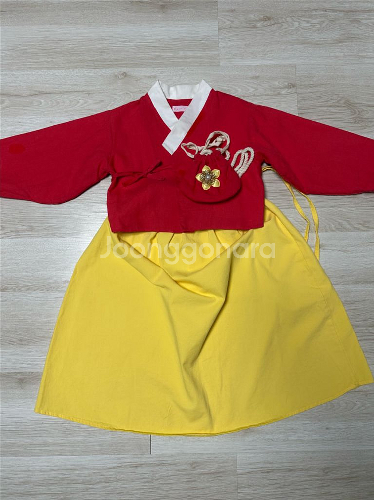 아이니니 여아 한복 XL사이즈 판매--7