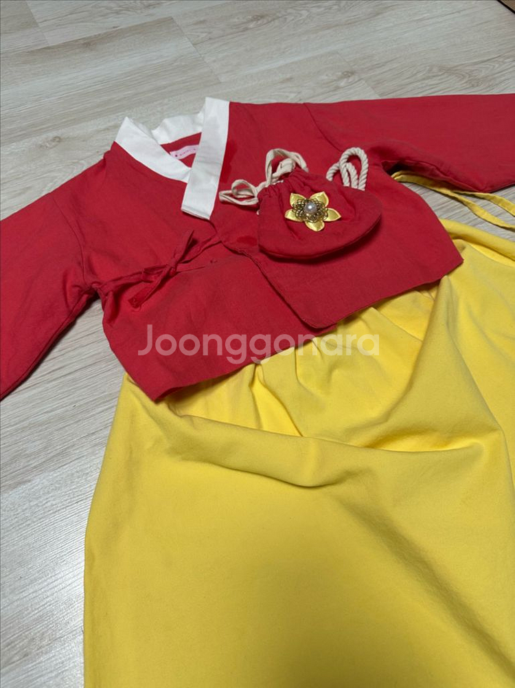 아이니니 여아 한복 XL사이즈 판매--8