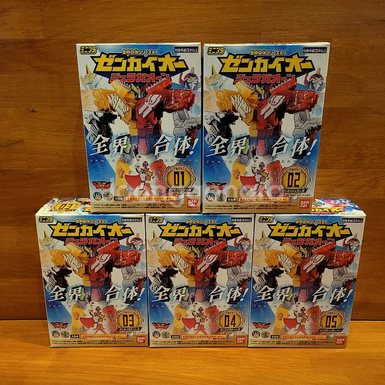 전대 미니프라 SMP 가오렌쟈 바이오맨 닌자킹 쥬오킹--6