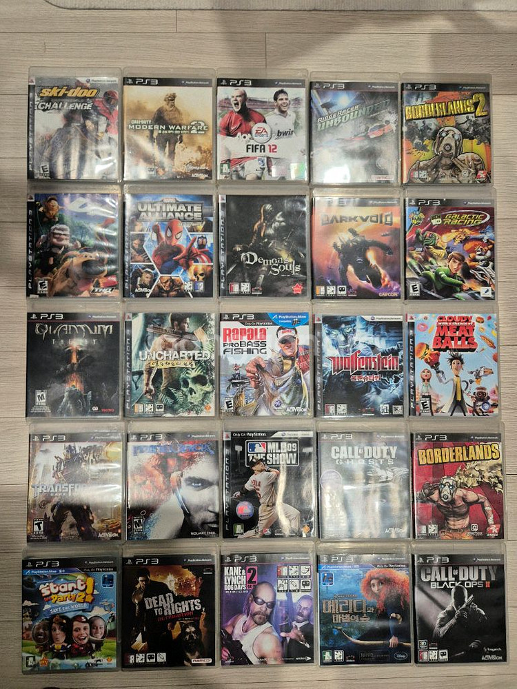 ps3 90장 일괄 싸게--2