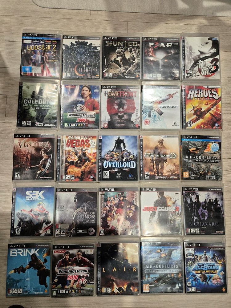 ps3 90장 일괄 싸게--1