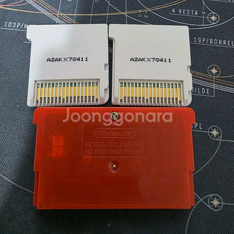 포켓몬스터 gba 울썬3ds 팝니다--1