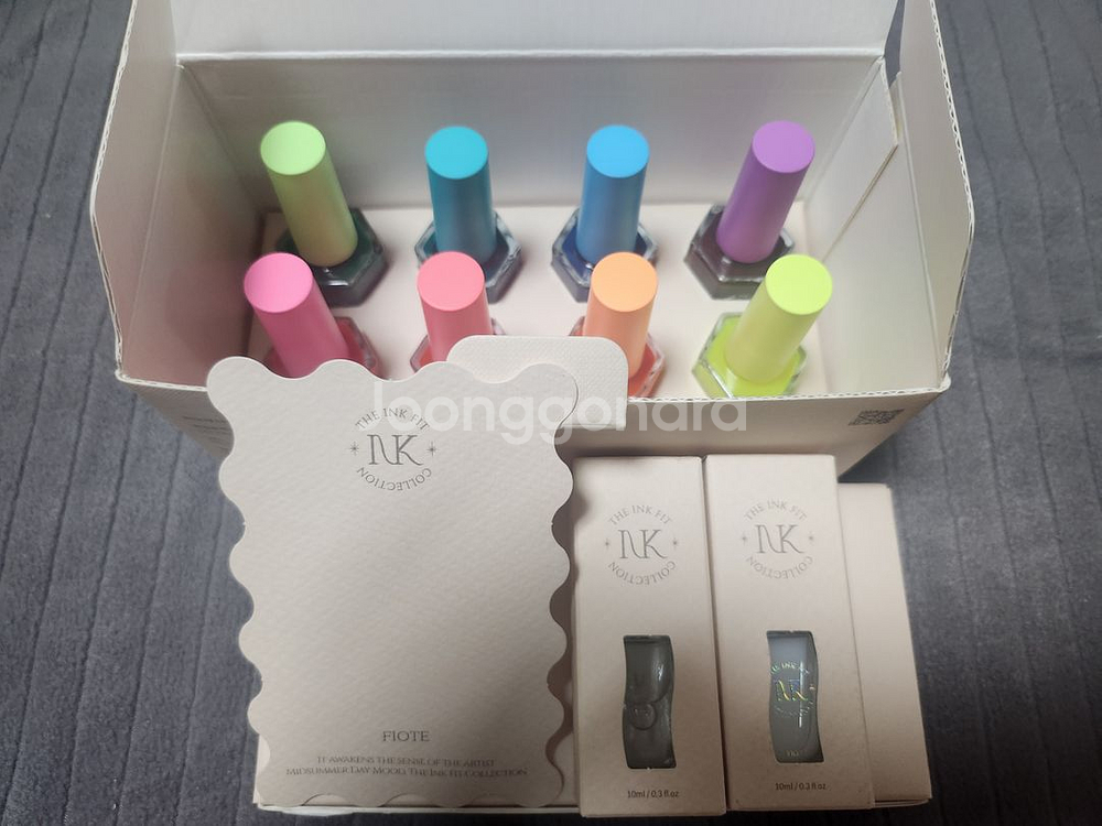 피오떼 더잉크핏 네온컬렉션10종 (네일/새상품)--4