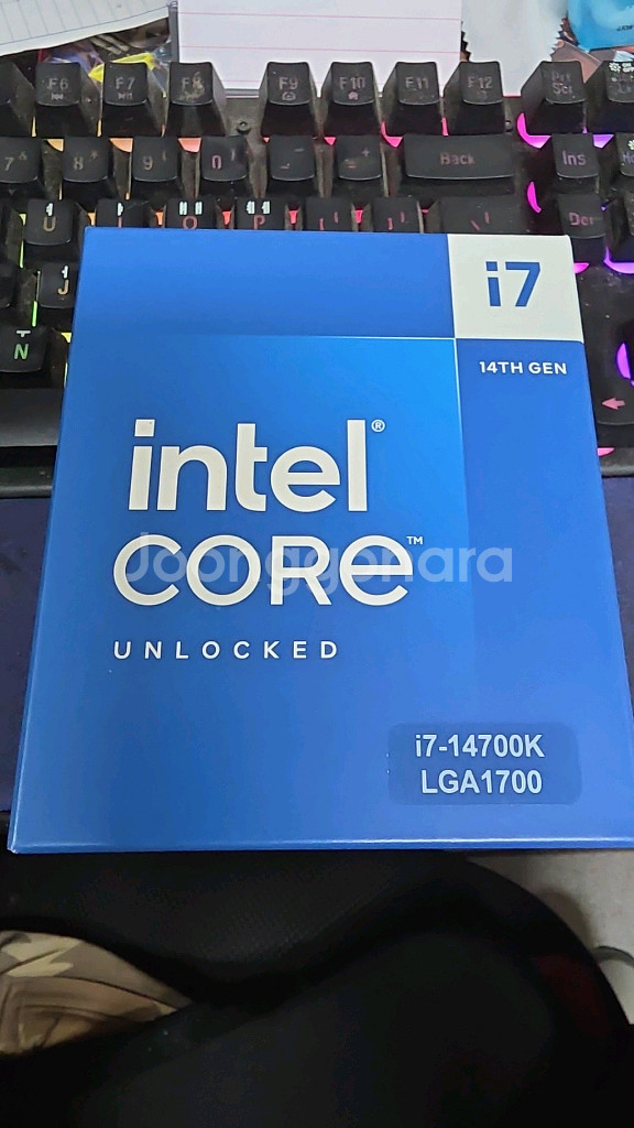 인텔 i7 14700k 미개봉 정품 새상품--1