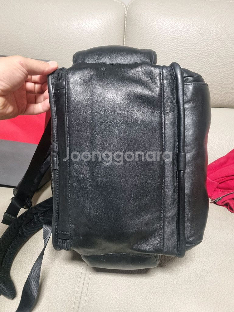 투미 알파2 티패스 백팩 가죽--4