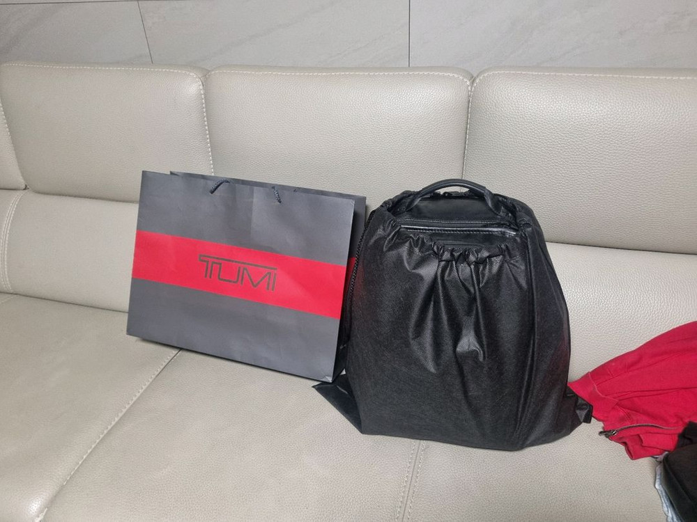 투미 알파2 티패스 백팩 가죽 이미지