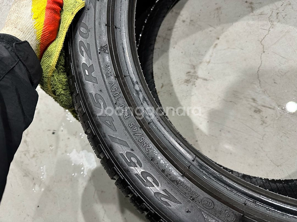 255-45-20 피렐리 윈터 팝니다--5