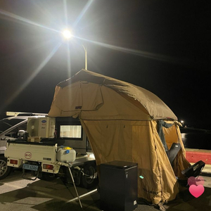 1톤 캠핑박스 힐렌더 텐트조합 더블캡사이즈 이미지