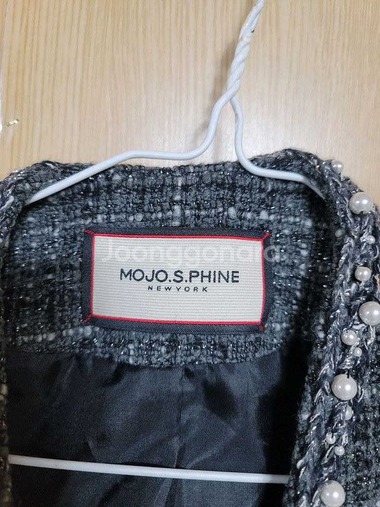 모조에스핀 트위드자켓 55--1