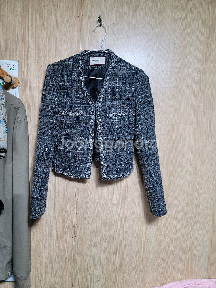 모조에스핀 트위드자켓 55--5