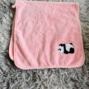 핑크 판다 타월