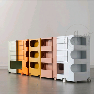 빙그리 회전 트롤리 4단