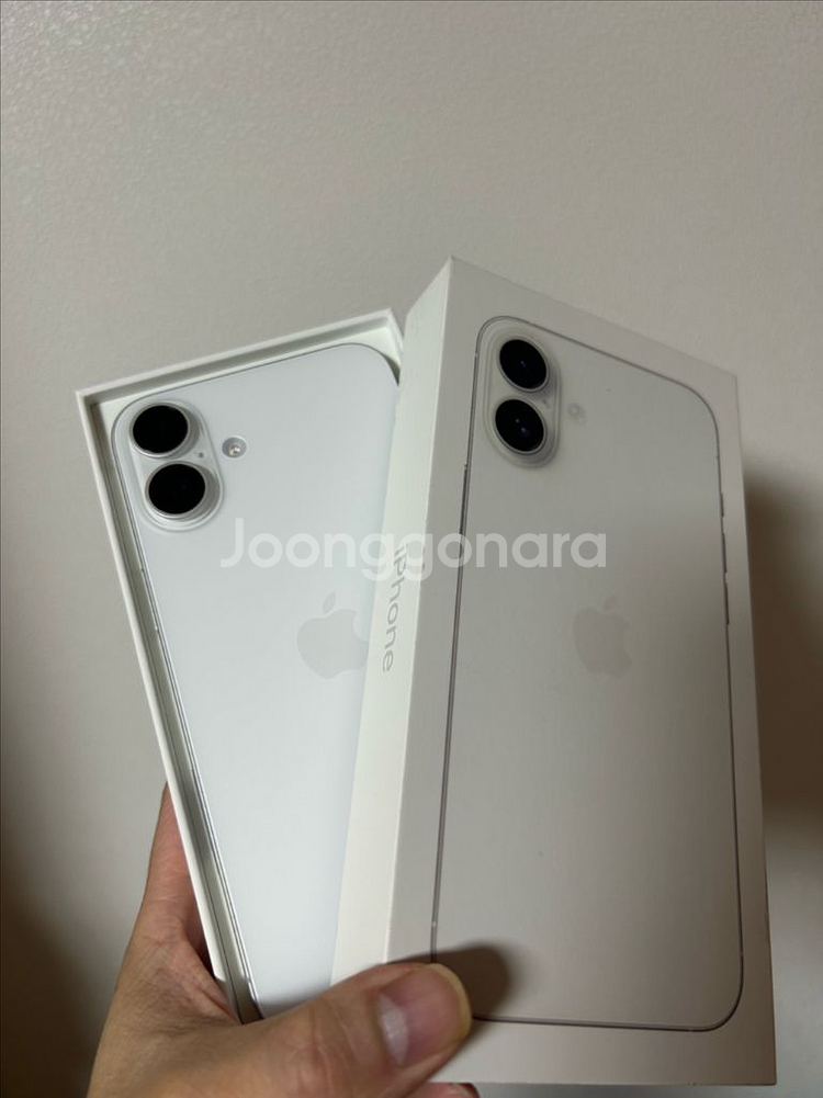 아이폰16 128G 개봉새제품(자급제)--0
