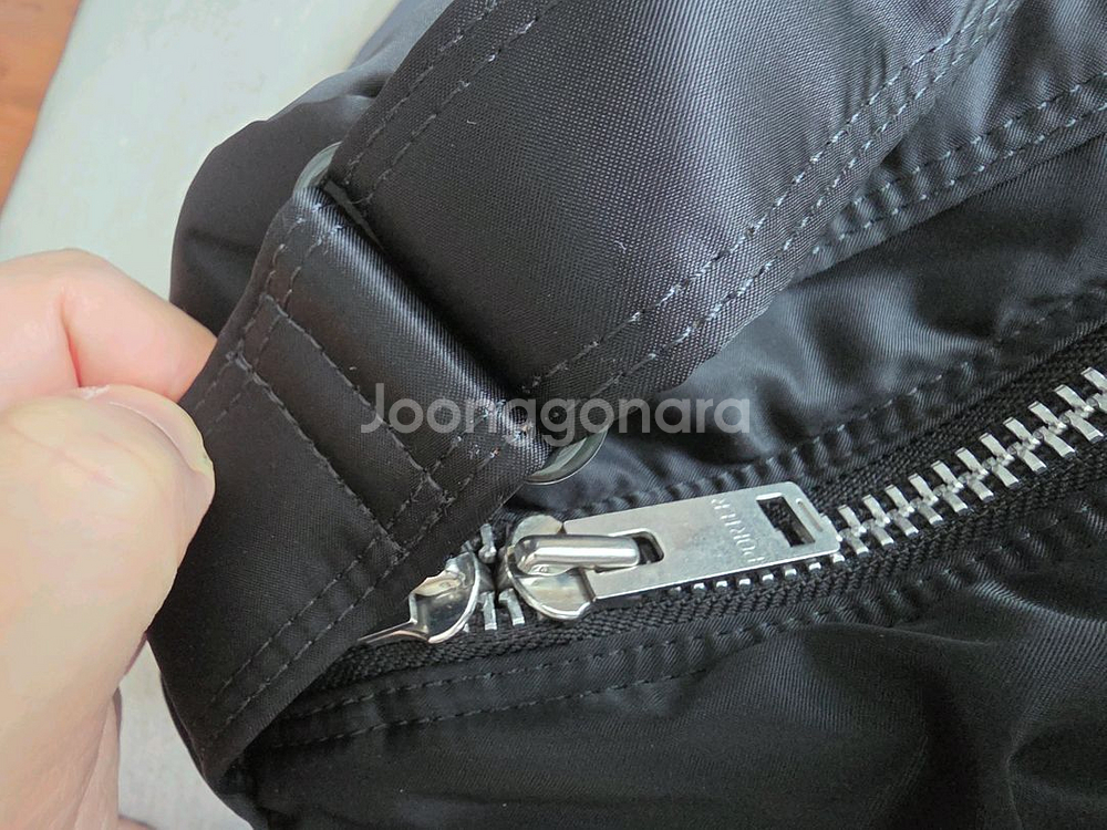 포터 탱커 투웨이 더플백 S 스몰 블랙--4