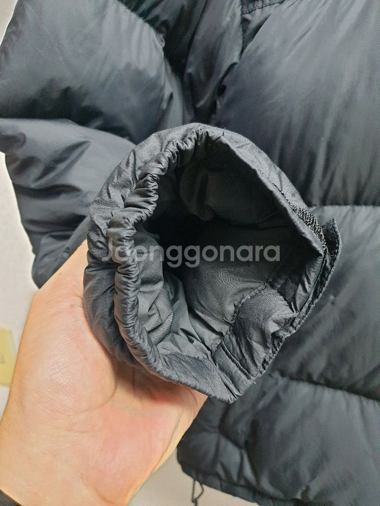 [m/100] 노스페이스 스몰로고 무광 눕시패딩--4