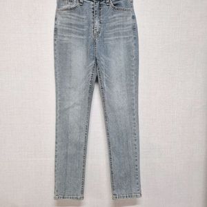 연청 데님 청바지