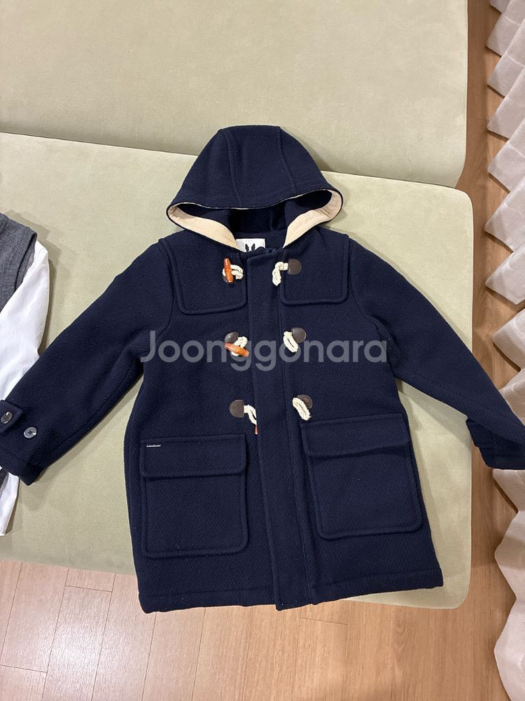 블루독 120더플코트 H&M조끼셔츠세트 일괄--0