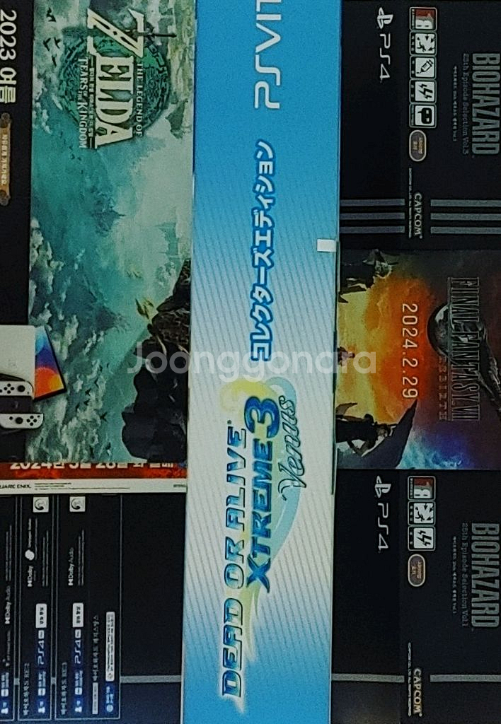 (S급/택포)PSVitaDOAX3한정판+DOA5팝니다!--2