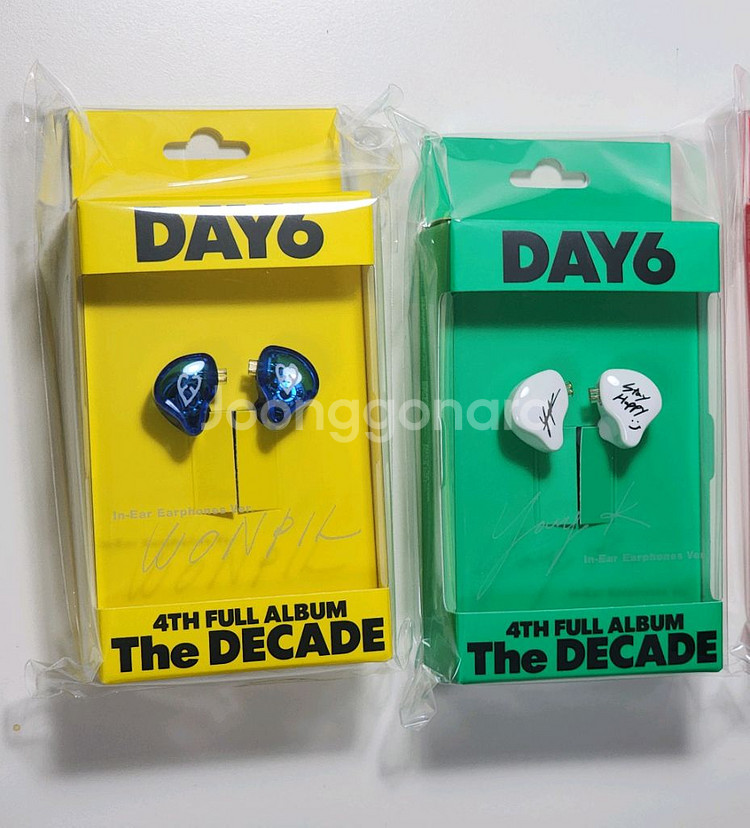 일괄 미개봉) 데이식스 이어폰 인이어 원필+영케이--0