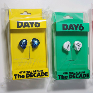 일괄 미개봉) 데이식스 이어폰 인이어 원필+영케이