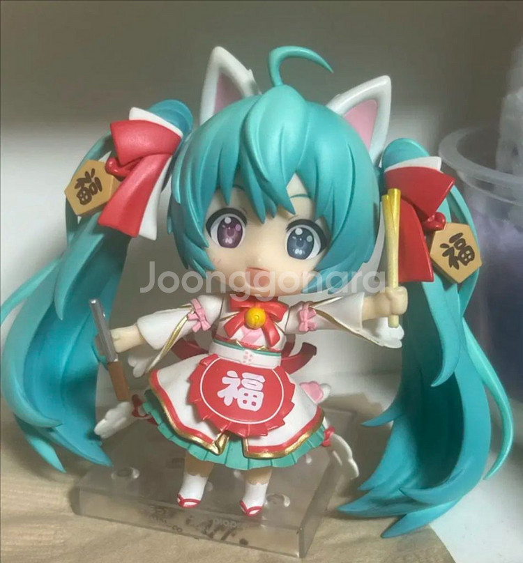마네키네코 미쿠 넨도로이드 하츠네미쿠 보컬로이드 피규어--0