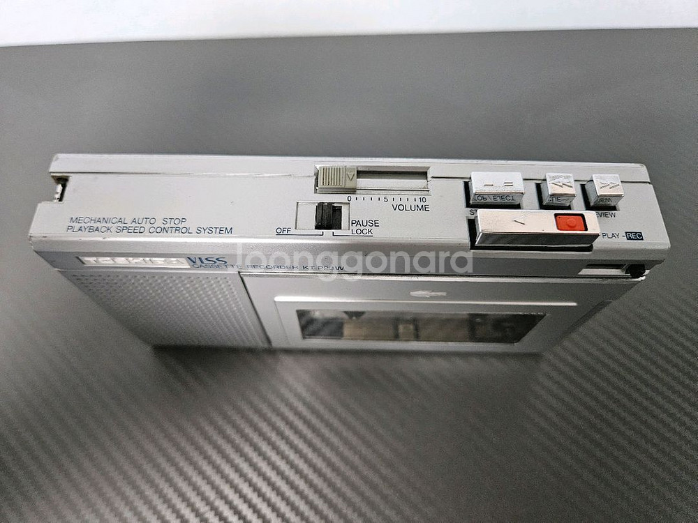 도시바 kt-p23w 카세트 플레이어 정크--2