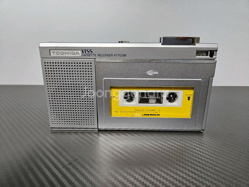 도시바 kt-p23w 카세트 플레이어 정크--0
