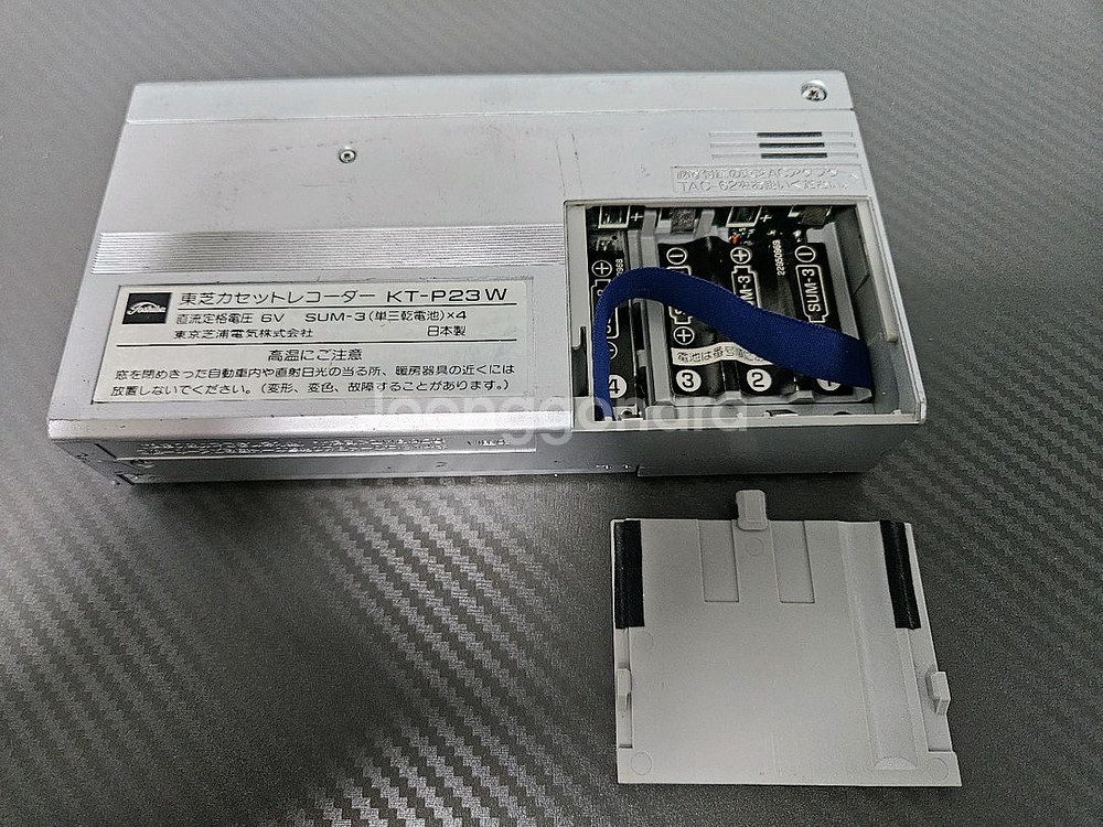 도시바 kt-p23w 카세트 플레이어 정크--7