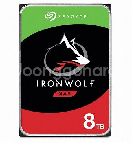 시게이트 IronWolf 5400/256M 8TB--0