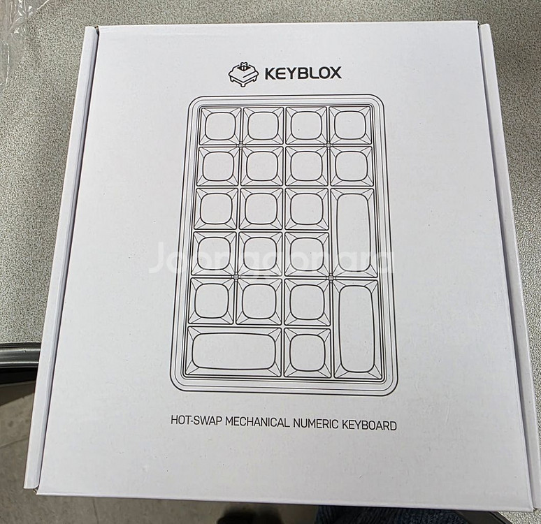 F21 투명 텐키 기계식 넘패드 숫자 넘버 키패드 키보--0