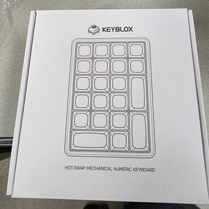 F21 투명 텐키 기계식 넘패드 숫자 넘버 키패드 키보