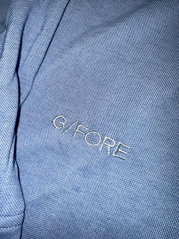 G/FORE 남성 셔츠 L 하늘색--1