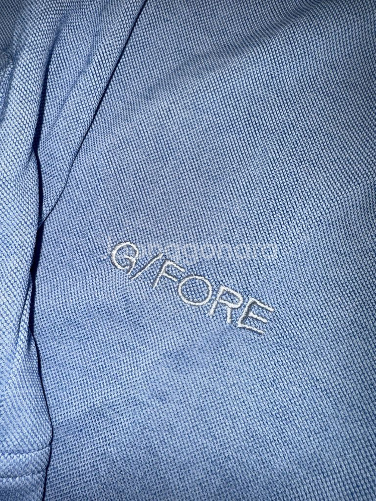 G/FORE 남성 셔츠 L 하늘색--7