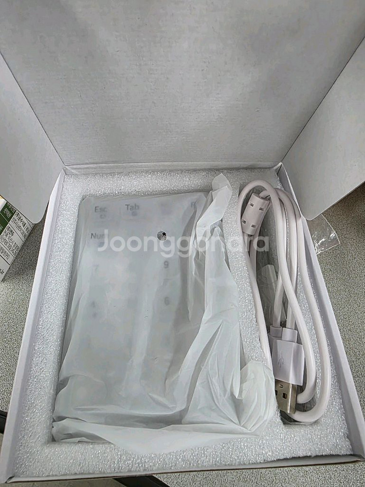 F21 투명 텐키 기계식 넘패드 숫자 넘버 키패드 키보--5