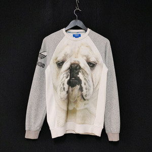 adidas 아디다스 불독 빅프린팅 나그랑스타일 맨투맨