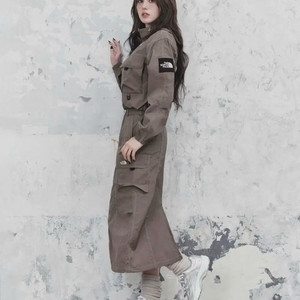 노스페이스 25 S/S쉘던 스커트 브라운색 65 새상품