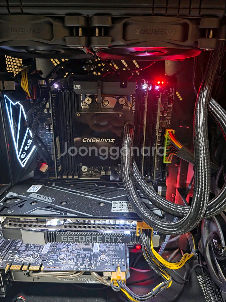 라이젠 1950X, X399, 쿨러 셋트 팝니다--0