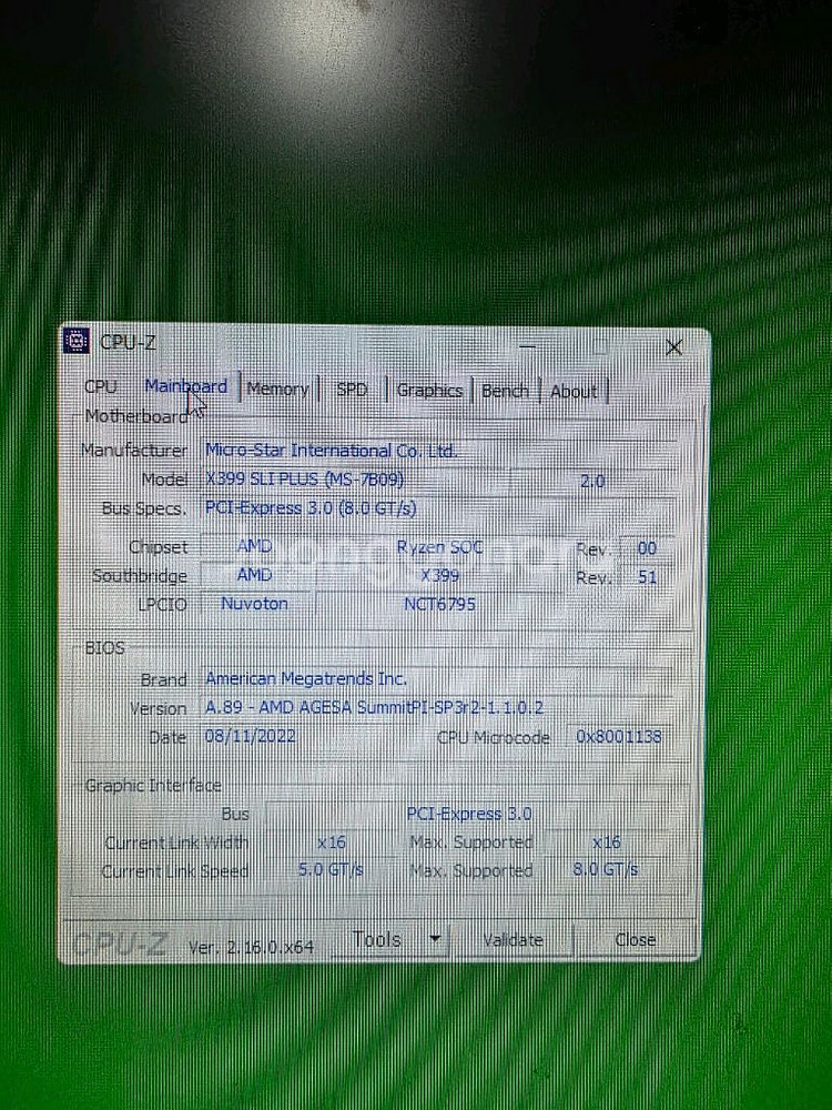 라이젠 1950X, X399, 쿨러 셋트 팝니다--2