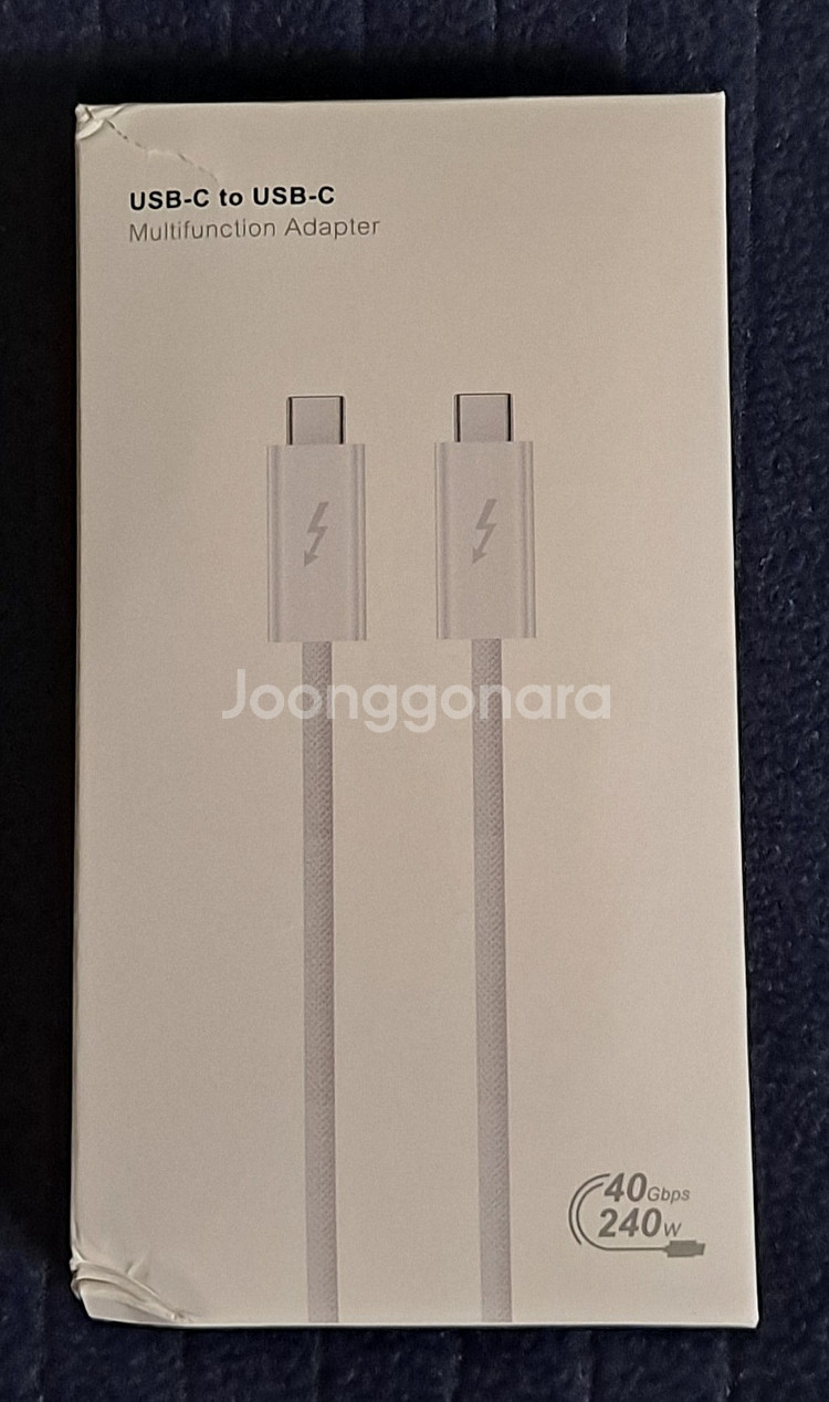 연결 케이블 USB C to C--0