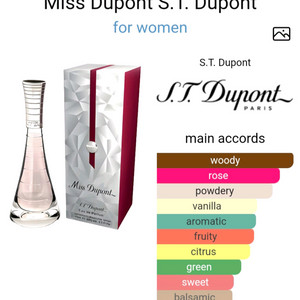 새상품 듀퐁 미스 듀퐁 오드퍼퓸 여성향수 정품 30ml