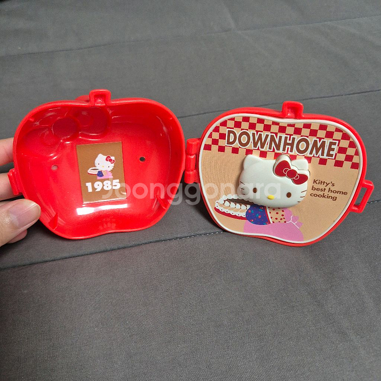 헬로키티 고전 맥도날드 해피밀 맥토이 사과키티--0