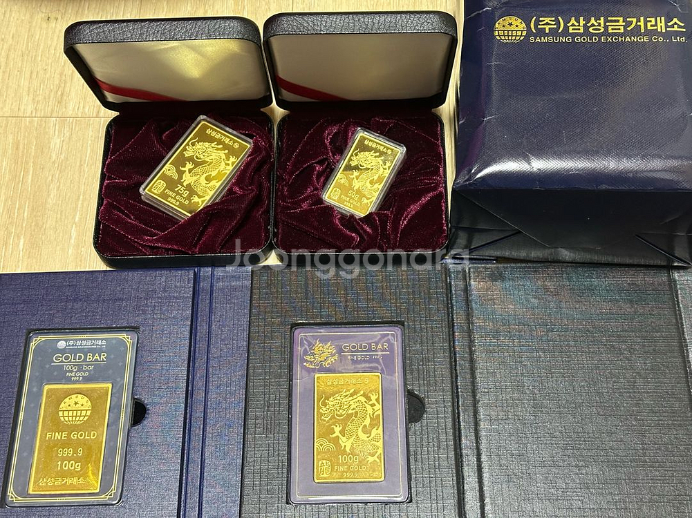 삼성금거래소 골드바 75g 100g--0