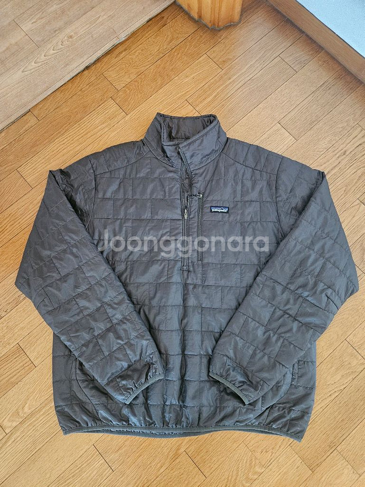 파타고니아 나노퍼프 프리마로프트 아노락 집업 경량 패딩--0