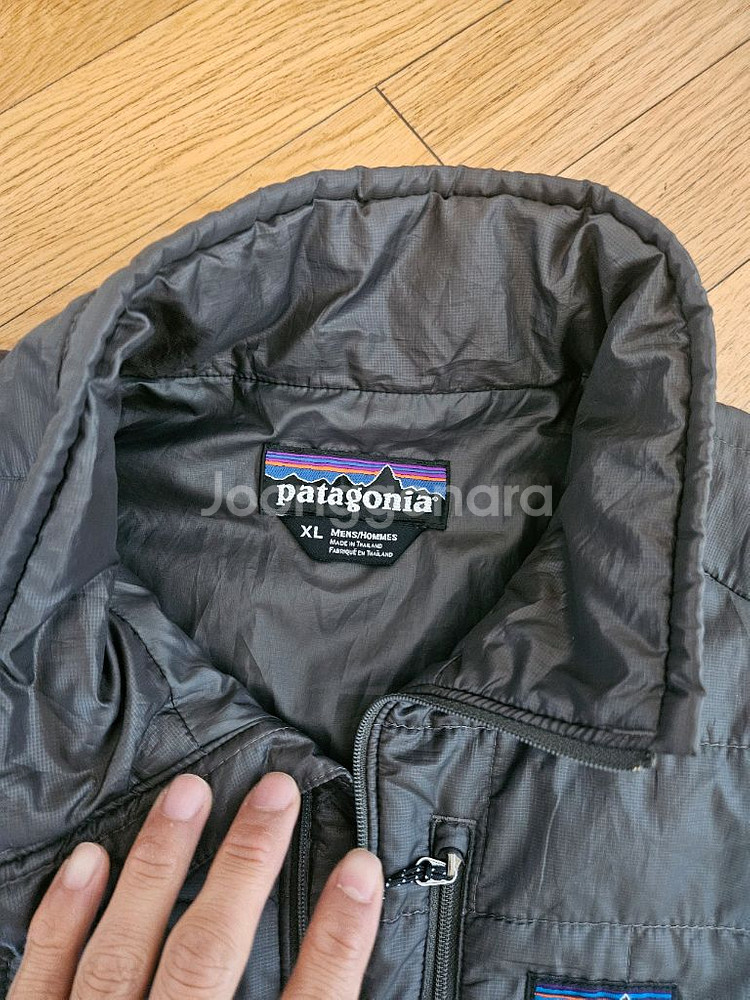 파타고니아 나노퍼프 프리마로프트 아노락 집업 경량 패딩--1