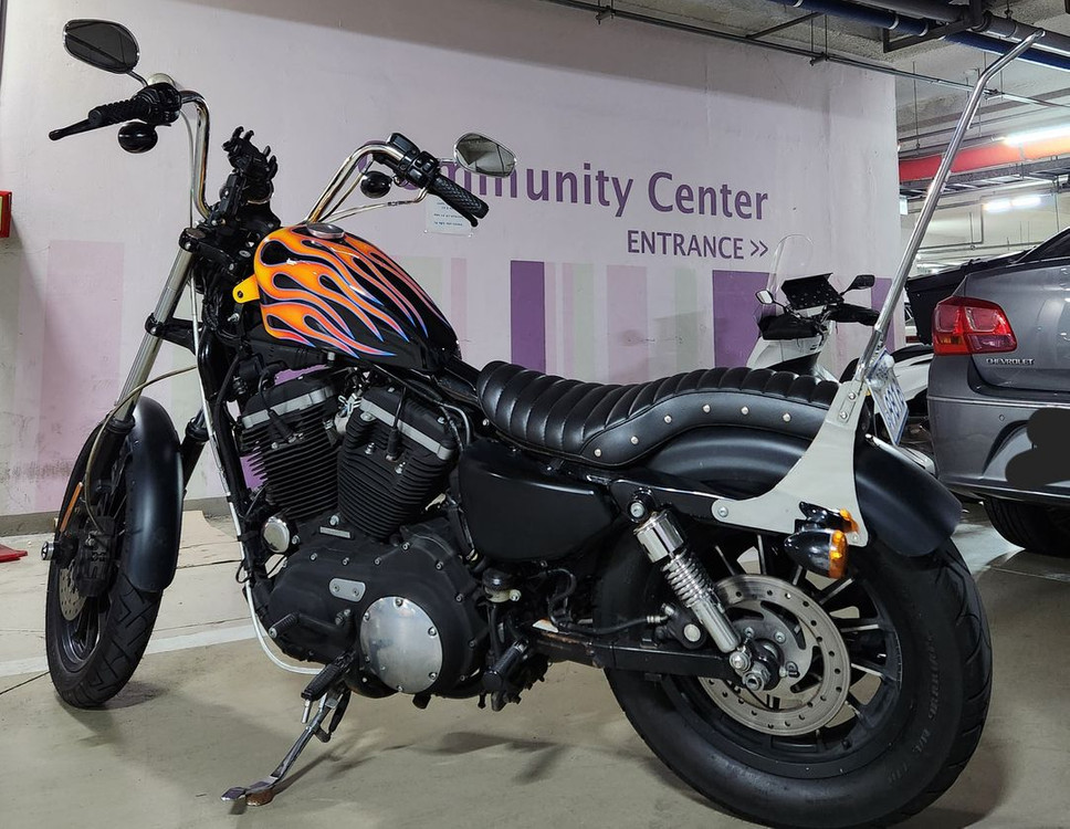 34만원마일리지같이드려요할리데이비슨XL883N,완성형커스텀초퍼,급매--4