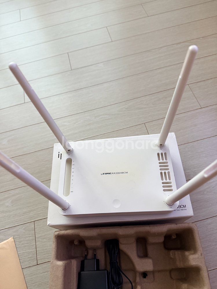 iptime AX2004BCM wifi6 유무선 공유기--1