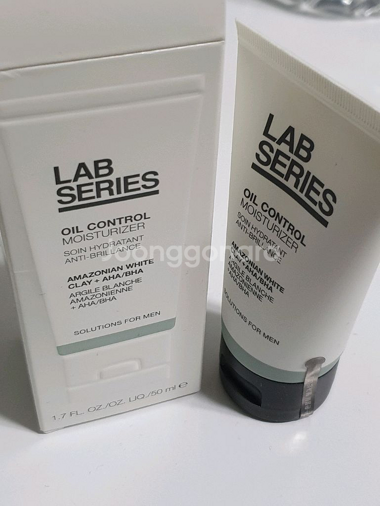 랩시리즈 오일 컨트롤 모이스처라이저 50ml 미개봉--2